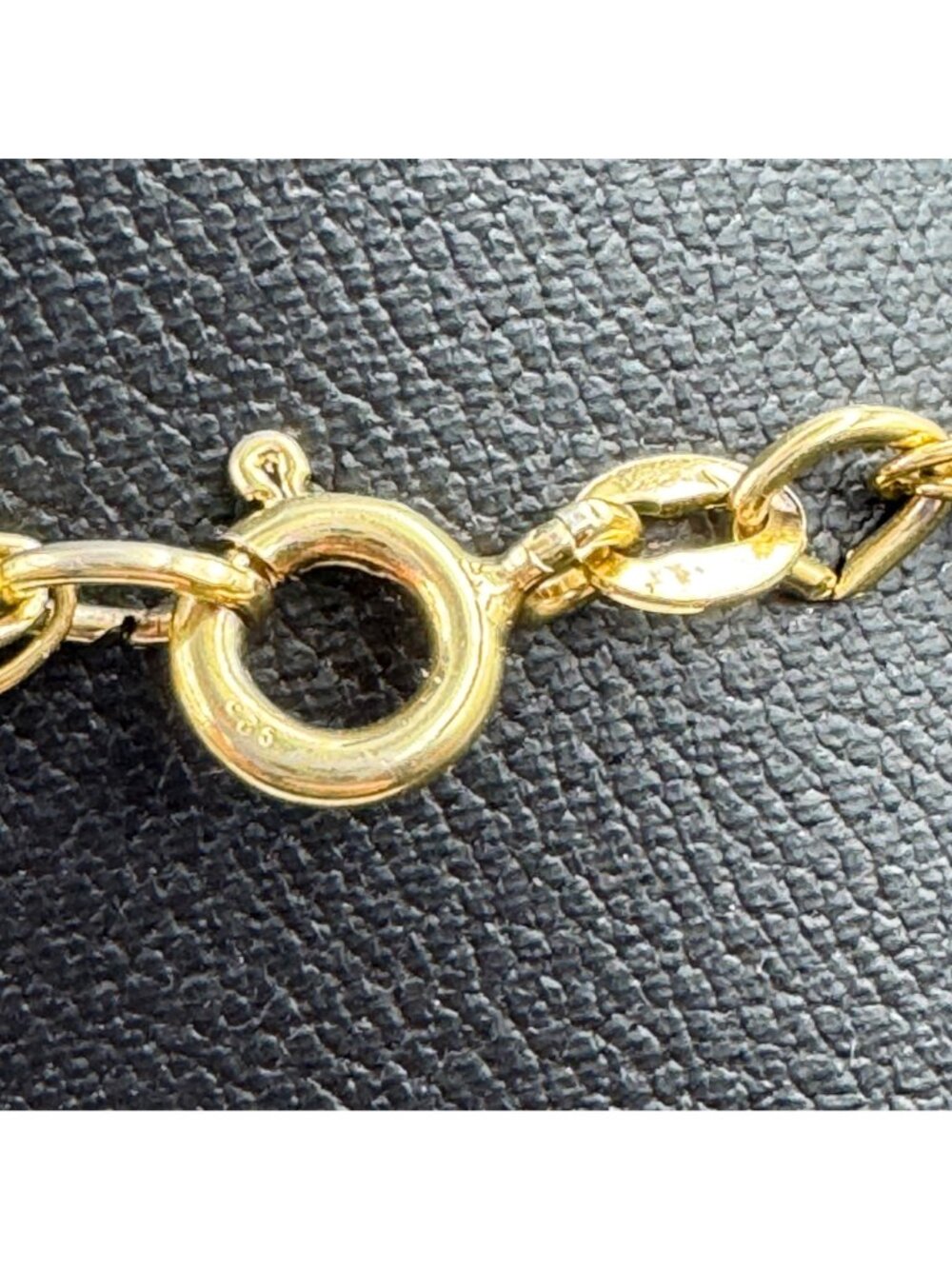 Vintage Trifari Zodiac Pendant Virgo Intaglio Vermeil 24” 925 Chain September - Picture 7 of 14